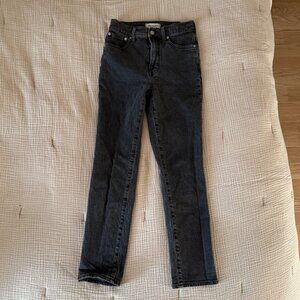 Madewell Perfect Vintage Jean | Black | Size 24